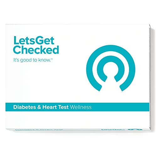 LetsGetChecked – at-Home Diabetes & Heart Test | Monitor Cholesterol Levels & Check Your Diabetes (A1c) Status | CLIA-Certified Results in 2-5 Days | Accurate and Fast Testing