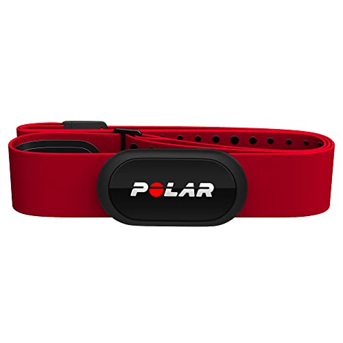 Polar H10 Heart Rate Monitor – ANT + , Bluetooth – Waterproof HR Sensor with Chest Strap – Built-in memory, Software updates – Works with Fitness apps, Cycling computers, Sports and Smart watches